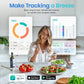 FitKitchPro stainless steel compact kitchen scale with sleek design

