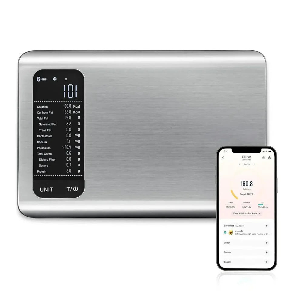 FitKitchPro Smart Nutrition Food Scale – Track Macros, Calories & Meals Accurately - FitkitchPro
